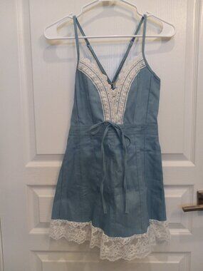 Western Denim Dress